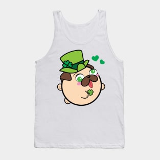 Pug - Saint Patrick's Day - Doopy Tank Top